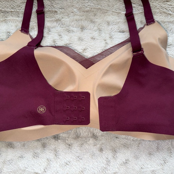 HONEYLOVE CrossOver V-Neck Bra in Fig Size XL - Picture 9 of 11